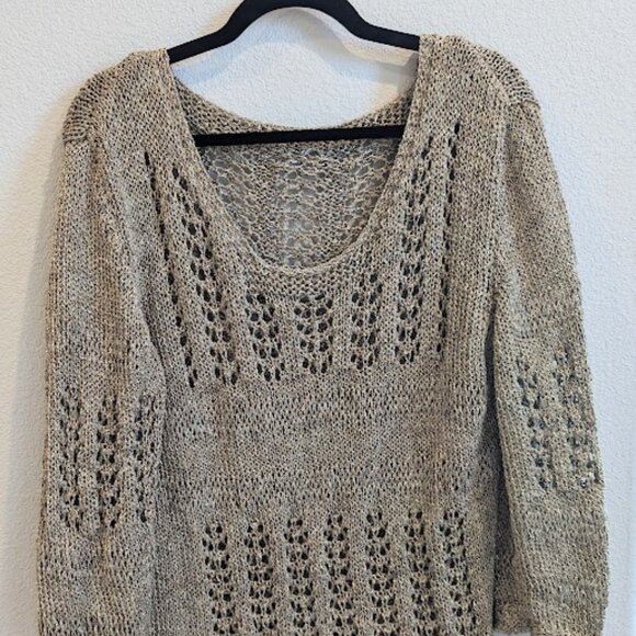 Long, Gold Sweater - Picture 1 of 4